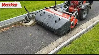 Kersten K-Series with Sweeper and Gulley Brush