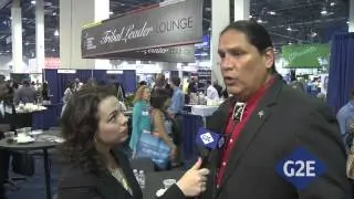 G2E Show Floor 2013 - Ernie Stevens NIGA Interview