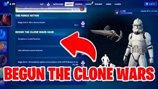 How To Complete Begun the clone Wars Have Quests in Fortnite - Find the force Fortnite Challenges
