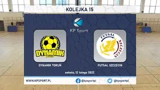 ::SKRÓT::⚽ DYNAMIK TORUŃ 🆚 FUTSAL SZCZECIN | 🏆 1 POLSKA LIGA FUTSALU | 15. KOLEJKA [12.02.2022]