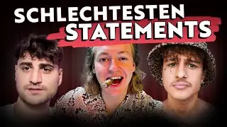 Die SCHLECHTESTEN YOUTUBER STATEMENTS  (Simex, Ron Bielecki, EliasN97)