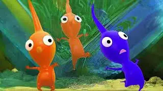Pikmin catching friends Pikmin gift a stone bomb in a running#inspired#privous