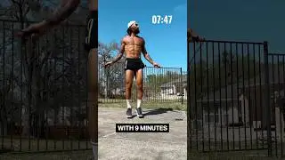 10 Min Jump Rope wil get you shredded.