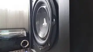JL audio 8w1v3-4 Subwoofer test Video