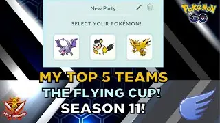 My TOP 5 TEAMS for the FLYING CUP! Season 11!