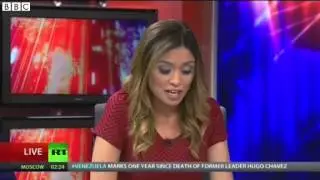 Russia Today TV presenter Liz Wahl Resign on air