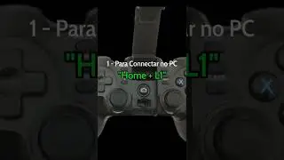 🎮CONTROLE IPEGA 9076 COMO CONECTAR CELULAR/TV/PC #shorts link na descri&ccedil;&atilde;o
