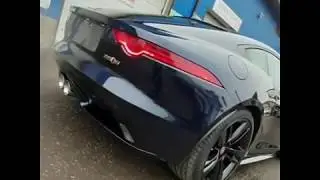 Jaguar F-Type Rupes, Ceramic Pro 9H , Ceramic Pro Top Coat glitter car