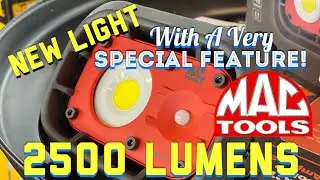 Mac Tools New 2500 Lumen Worklight With A Built In Hot Dog Cooker! Not Really But It Looks Like It!