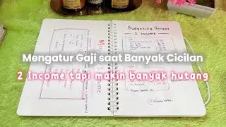 Strategi MENGATUR  2 INCOME SAAT BANYAK CICILAN || Jangan Terkecoh #day9 #budgeting #finance 