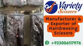 Manufacturers and exporter of professional hairdressing scissors and dog grooming shears