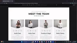 How To Make Responsive Card Layout in HTML CSS Bootstrap | Project Preview 1 | #shorts #viral