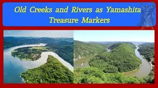 Old Creeks and Rivers as Yamashita Treasure Markers