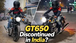 Royal Enfield GT650 Discontinued ? | RE GT750 All Updates 😍