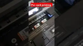 pvc card printing || best pvc Card printing machine l8050.  #shorts #epson