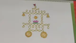 రథం ముగ్గు #kolam  #chikkumuggu #సంక్రాంతిముగ్గులు #fastivalrangolis (@Supersravz )