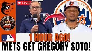 BREAKING! ORIOLES TRADE GREGORY SOTO TO METS FOR MINOR LEAGUE PROSPECTS! ORIOLES NEWS!