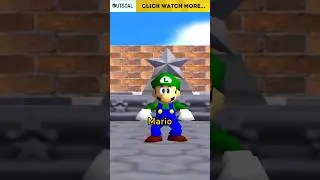Луиджи в Super Mario 64? #марио #supermario64 #шорты