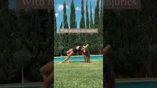 lesson for safe backbend~ #backbend #backbending #yogaprogress #yogaclass #professional