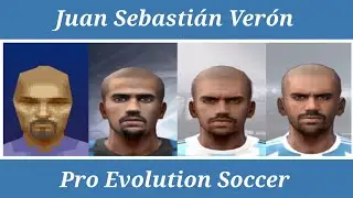 Juan Sebasti&aacute;n Ver&oacute;n - Skills Evolution - Winning Eleven 3 ao PES 2011 - PS1 e PS2