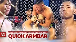 Phil vs Korea | Jovanie Bacus vs Joong Kwan KiM | UGB MMA Full Fight