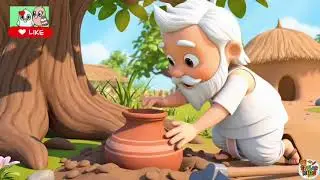 The Magic Pot and the Greedy Farmer _ Moral Story for Kids _ Short Moral Story _ Ezylar