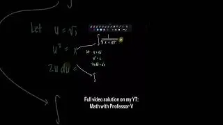 Integral of the Day &mdash; This One Isn&rsquo;t as Easy as It Looks