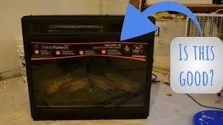 Обзор электрической каминной вставки ClassicFlame 3D Infrared Quartz (распаковка и первые впечатления)