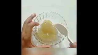 how to make yellow jelly slime nice and easy🥳🥳 Subscribe for more #shorts #slime #jelly slime 🔔🔔👍🏻👍🏻