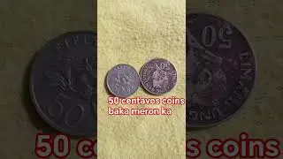 50 centavos coin#coin #coincollectinghobby #collection #coincollecting #oldcoins #coincollection