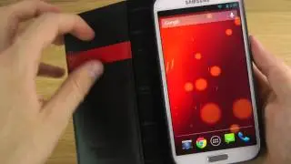 Samsung Galaxy S4 - SNAP Leather Wallet Spigen Case Review