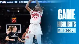 Washington at Ohio State | HIGHLIGHTS | Big Ten Women's Basketball | 02/02/2025
