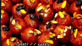 Carrot Laddu I Gajar Ka Laddu  | Homemade Easy Sweet Ladoo Recipe | லட்டு