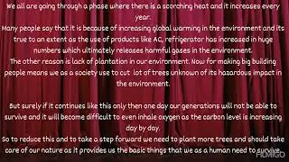 Essay on Rising Pollution