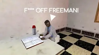 Half Life but the scientists can speak up their minds.