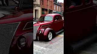 1937 Ford coupe Street Rod  #hotrod #fordcoupe #1937FordCoupe #carcruise #streetrod