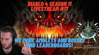 Diablo 4 Season 11  🔴 MORE BOSS FARMING 🔴 Farming 4 PASSIVES  🔴  Tower Push? [ENG / GER]