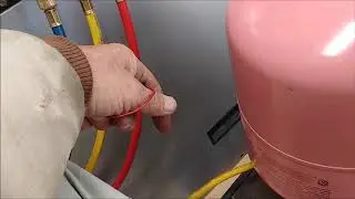 HVAC .Geothremal HP low on charge /leake in evaperater
