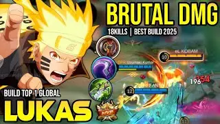 LUKAS BEST BUILD 2025 | BUILD TOP 1 GLOBAL LUKAS GAMEPLAY | MOBILE LEGENDS✓