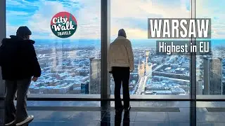 Highline Warsaw (Varso Tower) 230m | 360° Winter Observation Deck (No Narration)