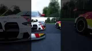 ACC Monza action Honda and BMW