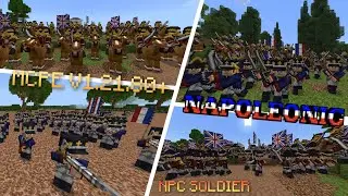 NEW | NAPOLEONIC | ARMY | WAR 3D ADD-ON MINECRAFT | MCPE MCBE V1.21.80+