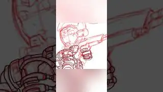 What if Janet in Brawl Stars Joined the Mobile Infantry #shorts #brawlstars #artwork