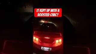 Chasing a supercharged civic through the mountains!