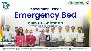 Penyerahan Emergency Bed dari PT Shimano