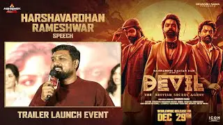 Harsha Vardhan Rameshwar Speech | Devil The British Secret Agent Trailer Launch | Kalyan Ram