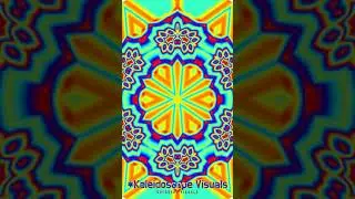 Kaleidoscope Visuals with Ambient Music Kaleidoscope Visual Meditation Colorful Visuals