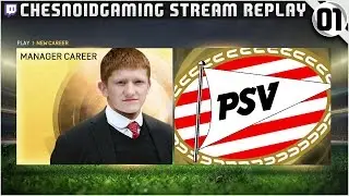 [NEW SERIES] FIFA 15 | Twitch Career Mode Ep1 - PSV!!