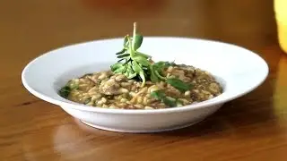 Risoto de rabada com agrião - Receitas para curtir em casa