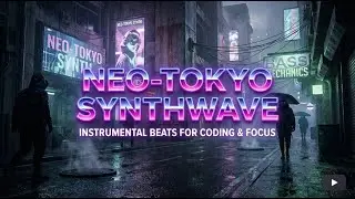 NEO-TOKYO SYNTH // Aggressive Dark Synthwave Instrumental (Bass Mechanics Mix)